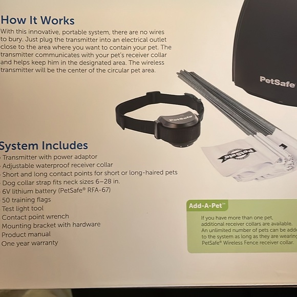 Wireless fence - Picture 2 of 4